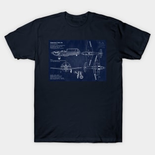 Yakovlev Yak1m Blueprint T-Shirt